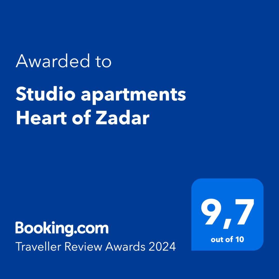 Studio Apartments Heart Of Zadar Eksteriør billede